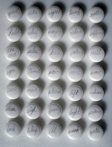 NA - Pill Enid M. Tassin Blood Pressure Grid Close-up