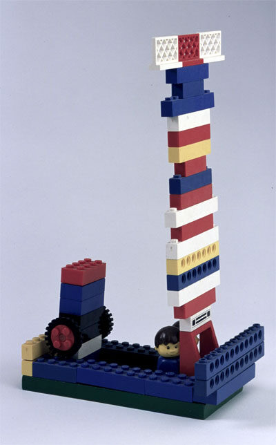 Artwork by Park School Student - Lego Tower