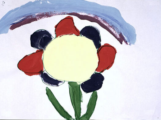 Artwork by Park School Student - Painting Flower