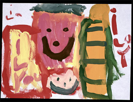 Artwork by Park School Student - Painting Smile